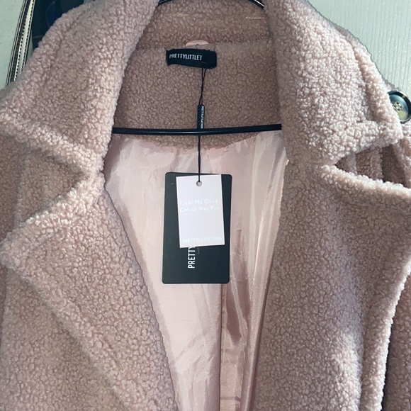 Rose Borg Oversized Belted Coat - Picture 3 of 6